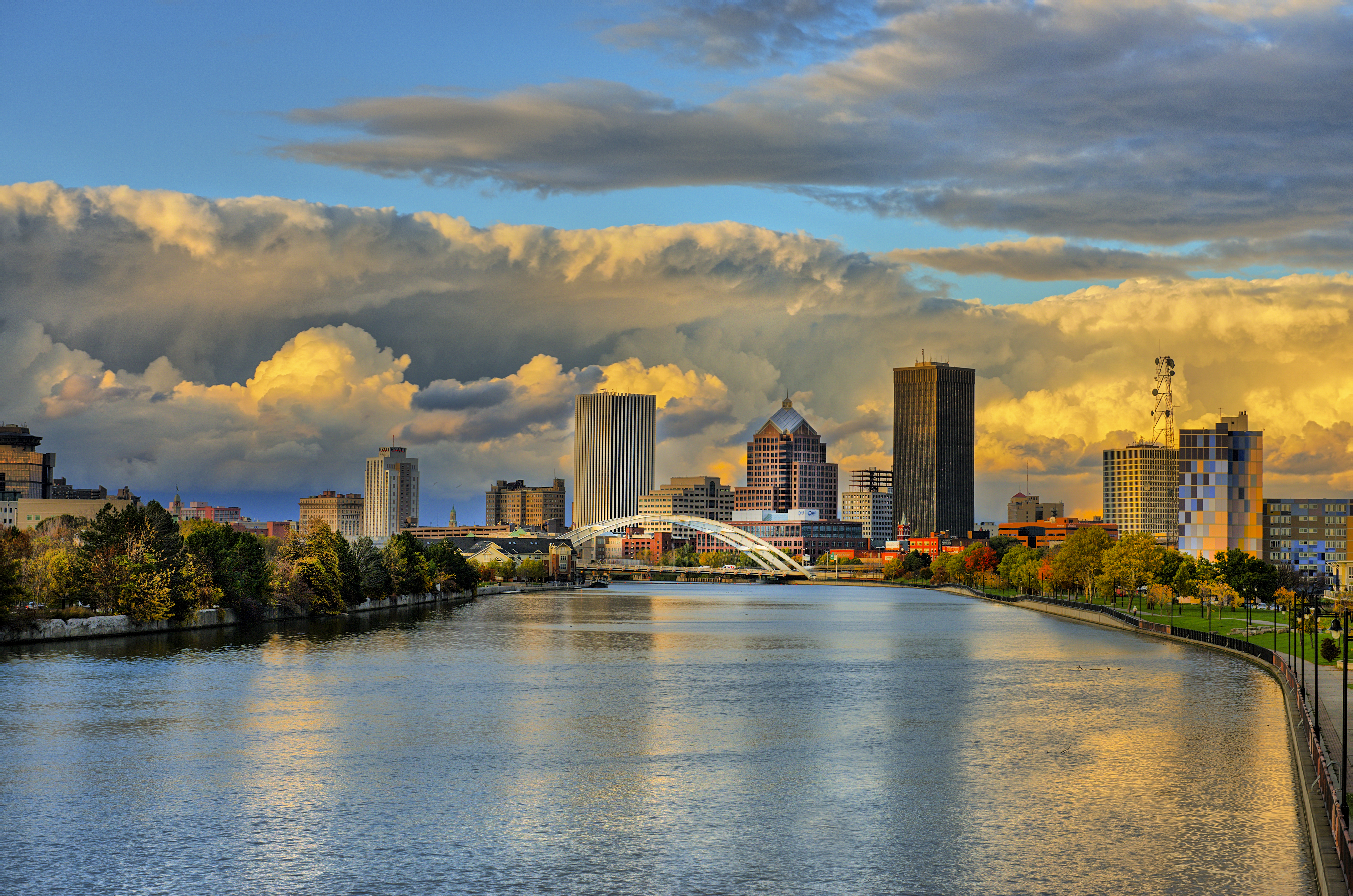 Rochester skyline